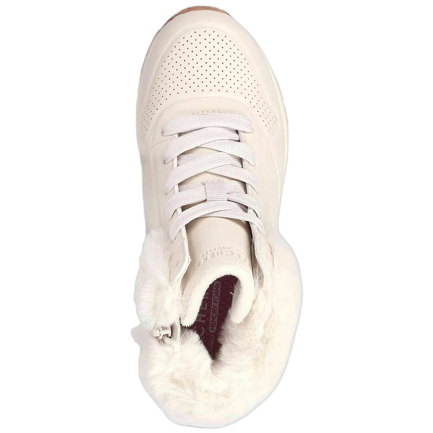 Детские ботинки для девочек Skechers 310539LNAT, Beige / Weiss — фото 3