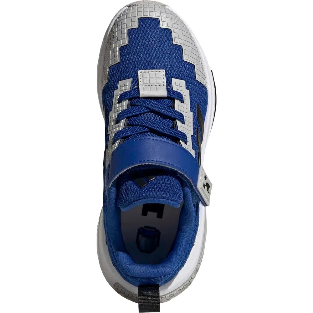 Детские кроссовки Minecraft Pro Adidas, Blue/Black/Grey — фото 3