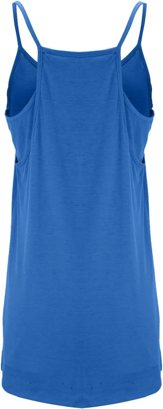 Женское спортивное мини-платье с встроенными шортами Tennis Workout Rompers, Blue — фото 3