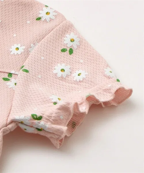 Детская пижама с длинным рукавомдля девочек QUNTSTYLE, Pink — фото 4