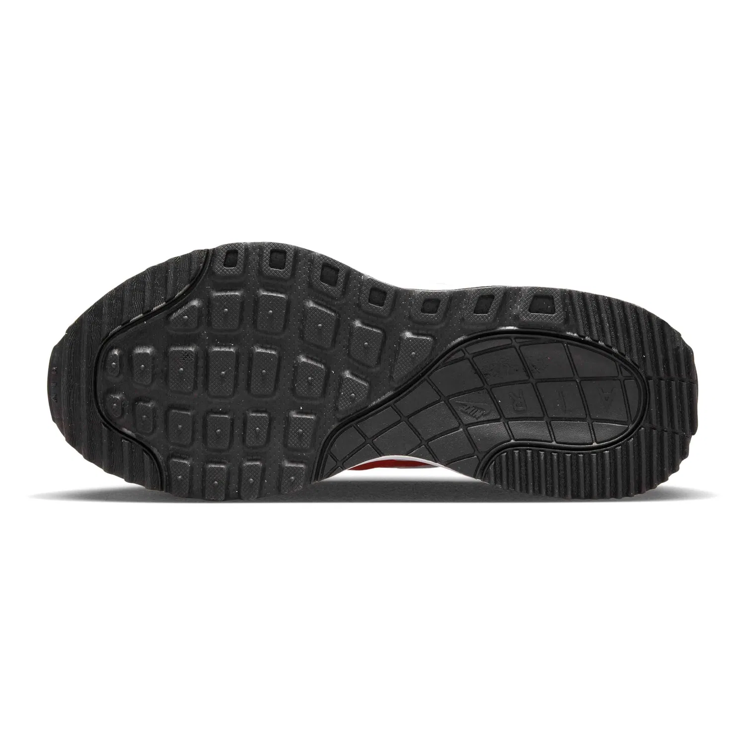 Детские кроссовки для мальчиков с амортизацией NIKE Air Max Systm NIKE, White University Red 108 — фото 4