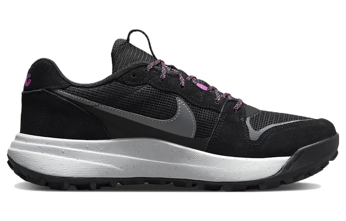 Кроссовки Nike ACG Lowcate, черный/серый/фиолетовый — фото 2