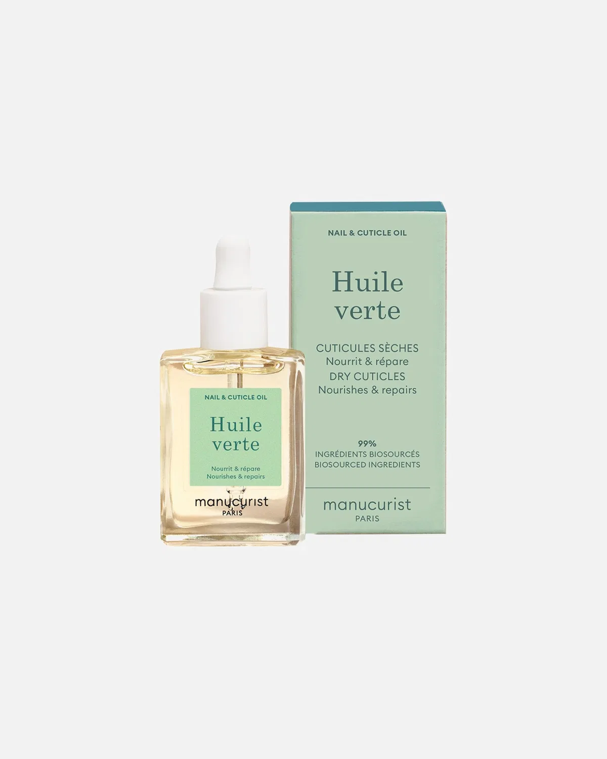 Экологичное масло для ногтей huile verte Manucurist, 15 Ml — фото 2