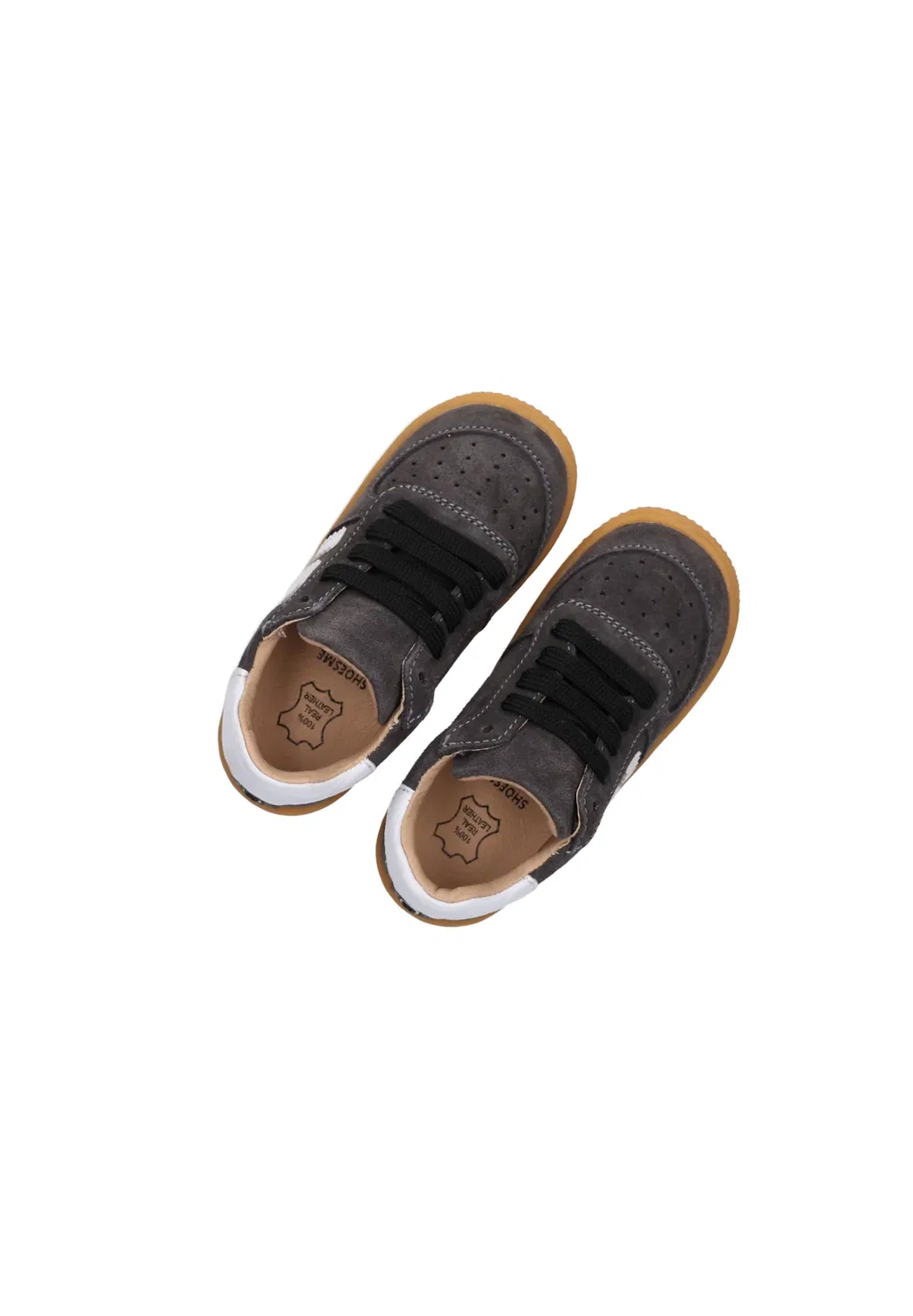 Кроссовки Jongens lage bn26w002. - детская обувь Shoesme, Dark Grey — фото 3