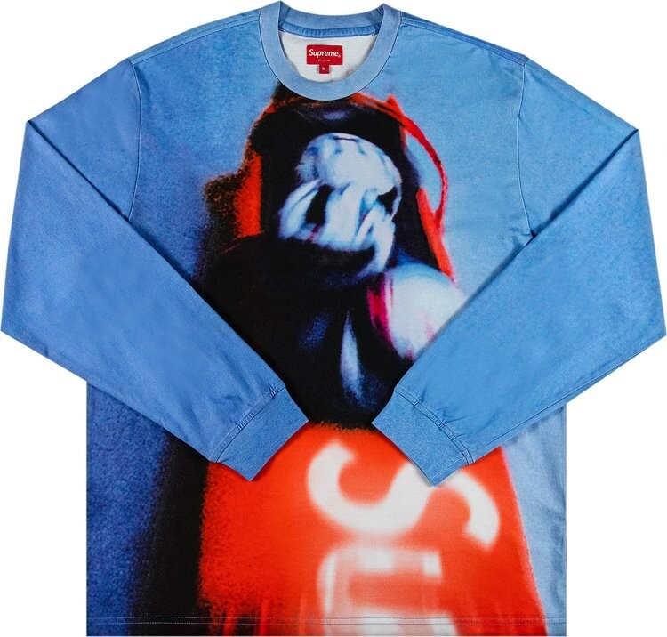 

Лонгслив Supreme Bobsled Long-Sleeve Top 'Blue', синий