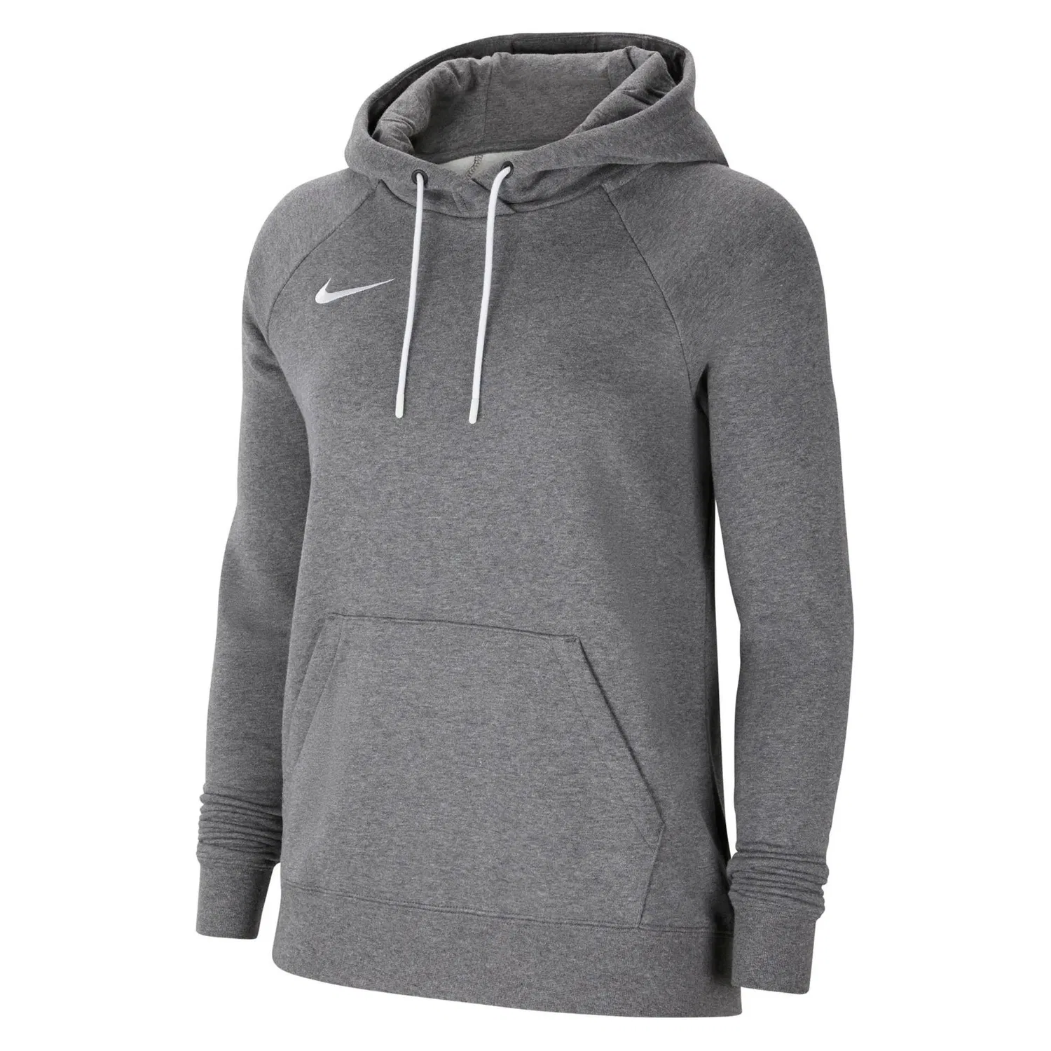 Женское худи с флисовой подкладкой Nike Fleece Park 20, Черный серое Светло-серое