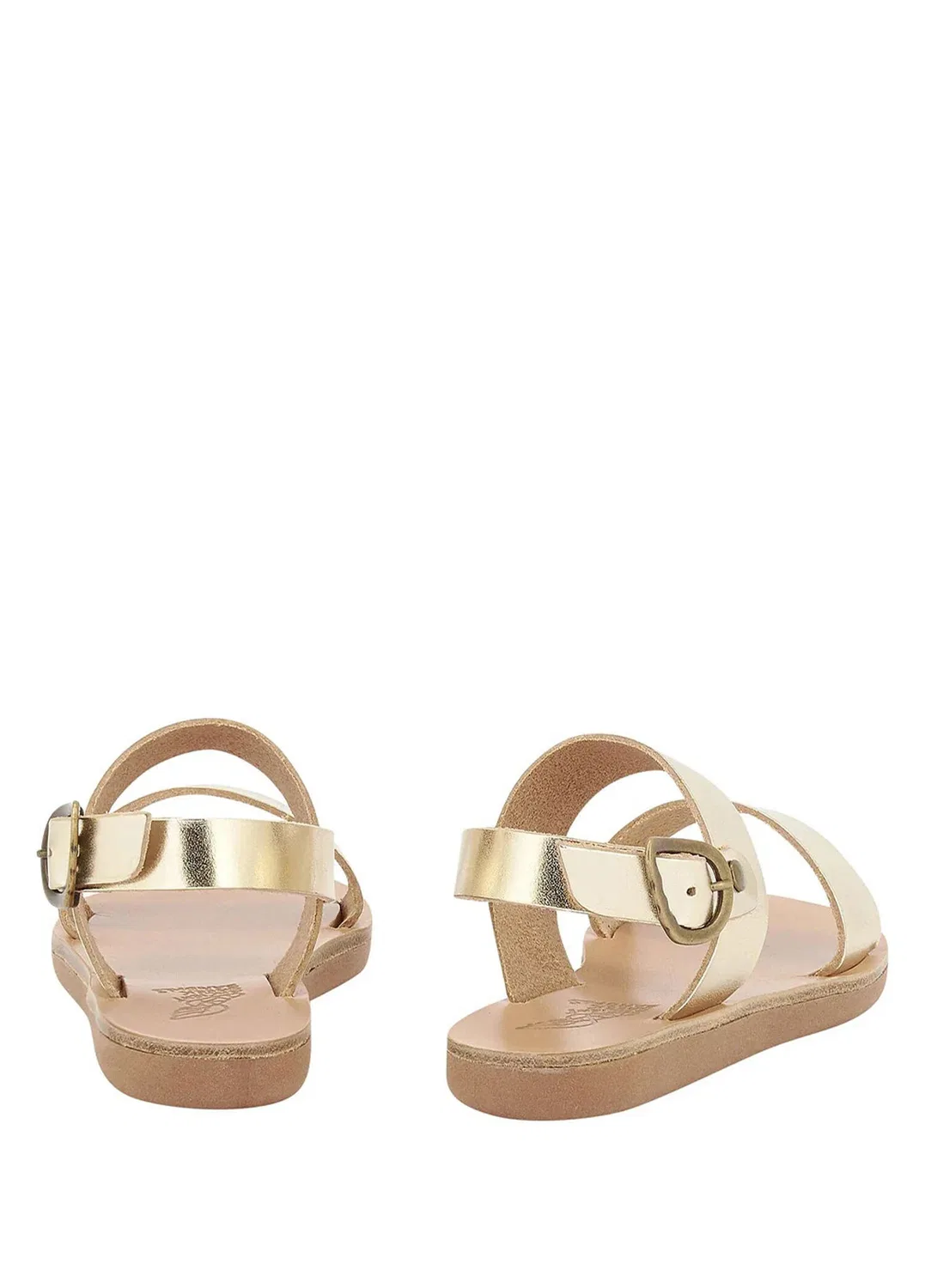 Сандалии детские Ancient Greek Sandals Little Clio, Gold — фото 3