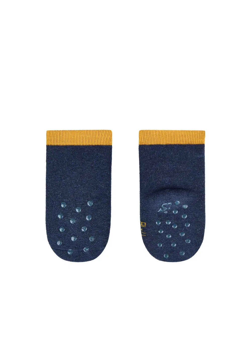 Abs krabbelsocken 2er Pack Planet und uni mit Innenfrottee - носки Sterntaler, Pudergrün — фото 3