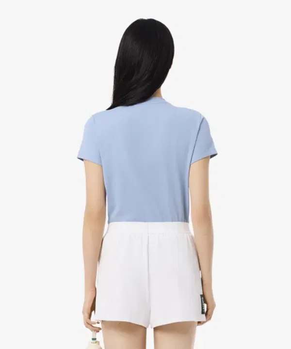 Футболка тренировочная Lacoste TF9246-56G AEY, синяя — фото 3