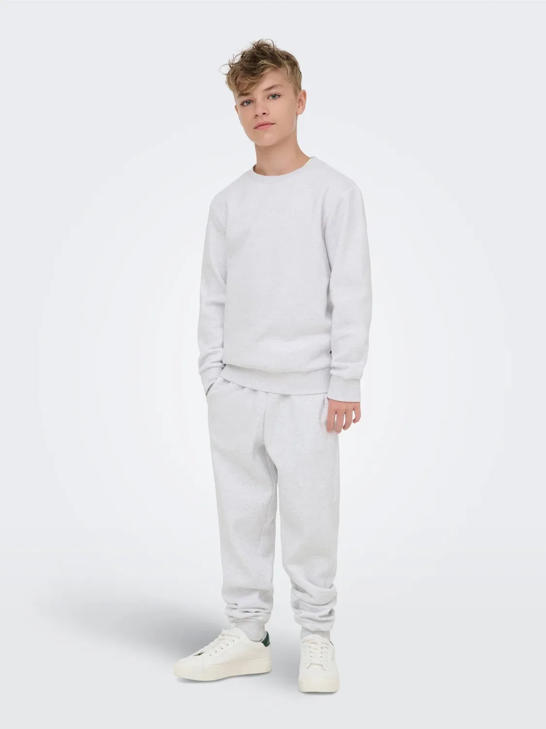 Спортивные штаны Osjceres стандартного кроя Only & Sons Junior, Super Light Grey Melange