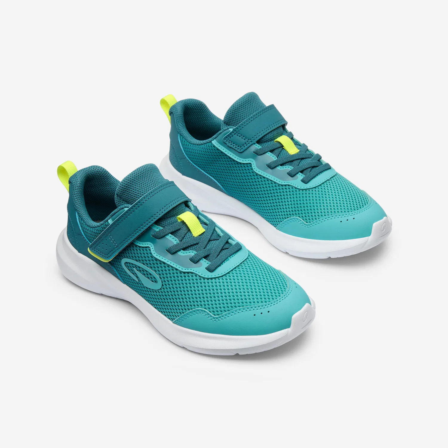 Детские кроссовки с липучкой Play Sporty Decathlon, Aquamarin Pfauenblau — фото 2