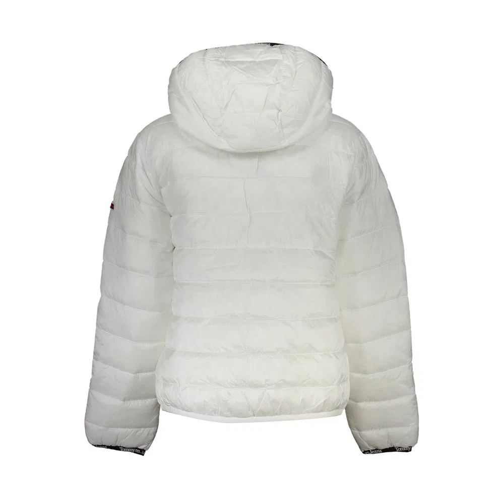 Женская куртка с капюшоном на молнии Bianco Tommy Hilfiger, White — фото 2
