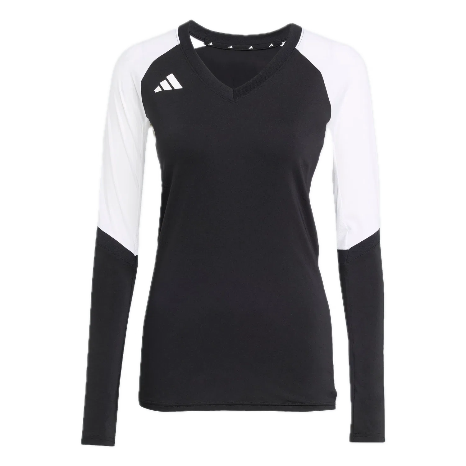 Женская длинная футболка с приталенным кроем Adidas, черный