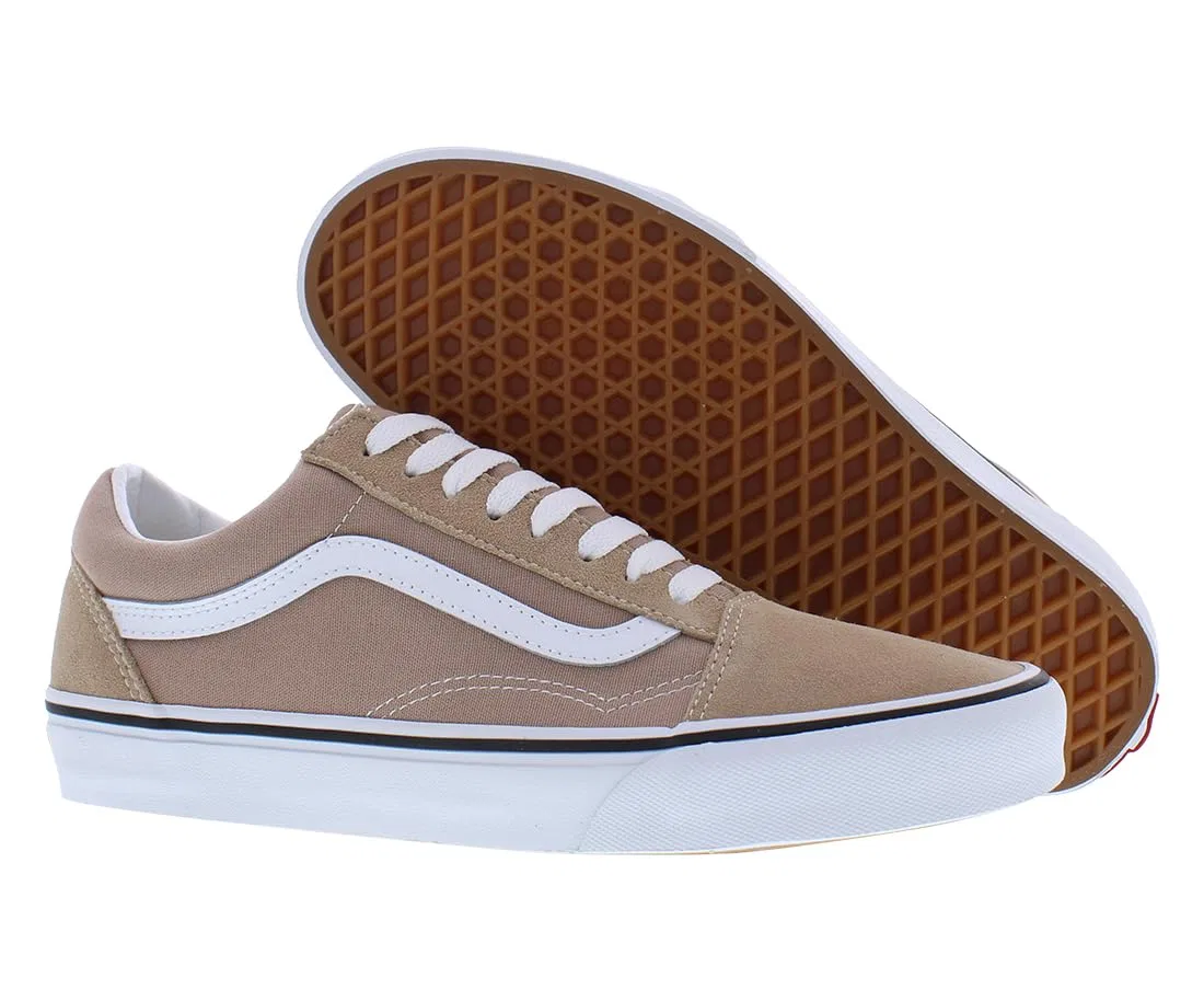Детские кроссовки для мальчиков и девочек на шнуровке Old Skool Vans, Brown — фото 4
