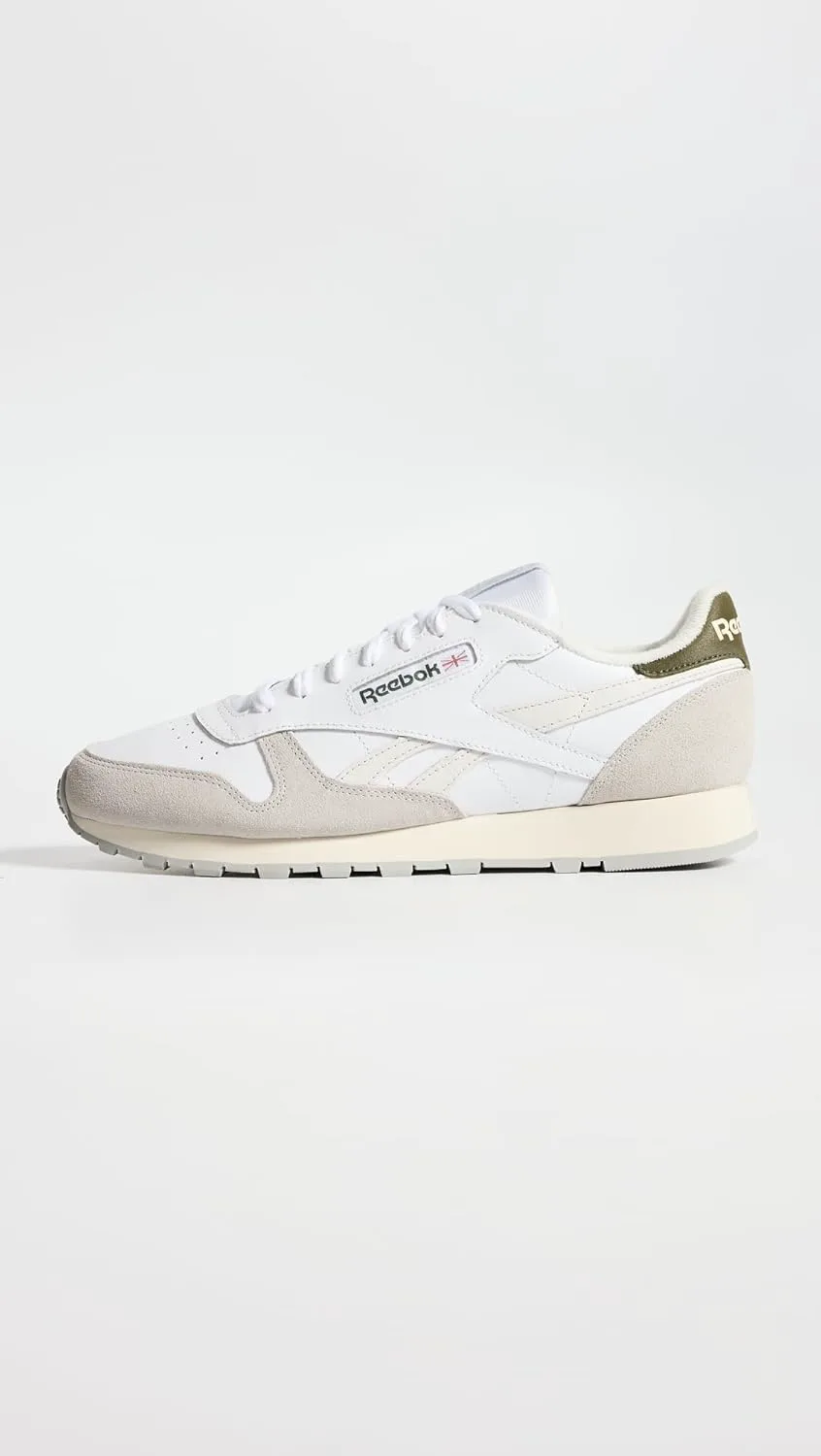

Мужские винтажные кроссовки Reebok Classic Leather 1983, белый/серый
