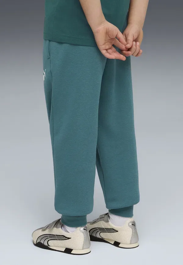 Брюки с эластичным поясом, Small Logo, Puma, Emerald Ice, изумрудный — фото 2