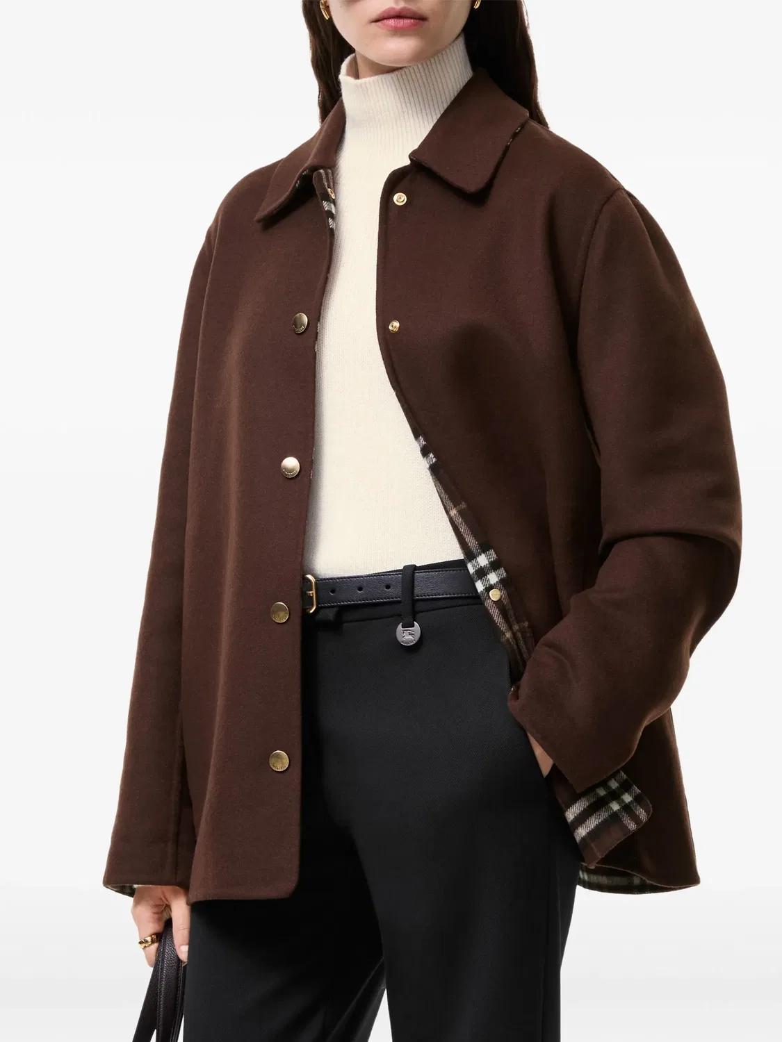 Куртка на пуговицах Burberry, коричневый — фото 2