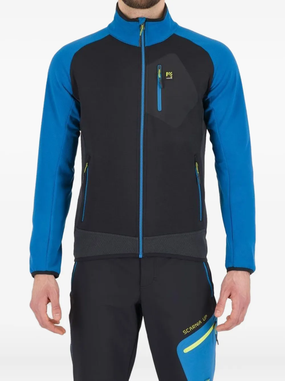 

Свитер на молнии Karpos, черный