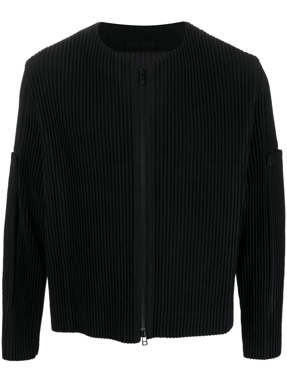 

Плиссированная куртка Unfold на молнии Homme Plissé Issey Miyake, черный