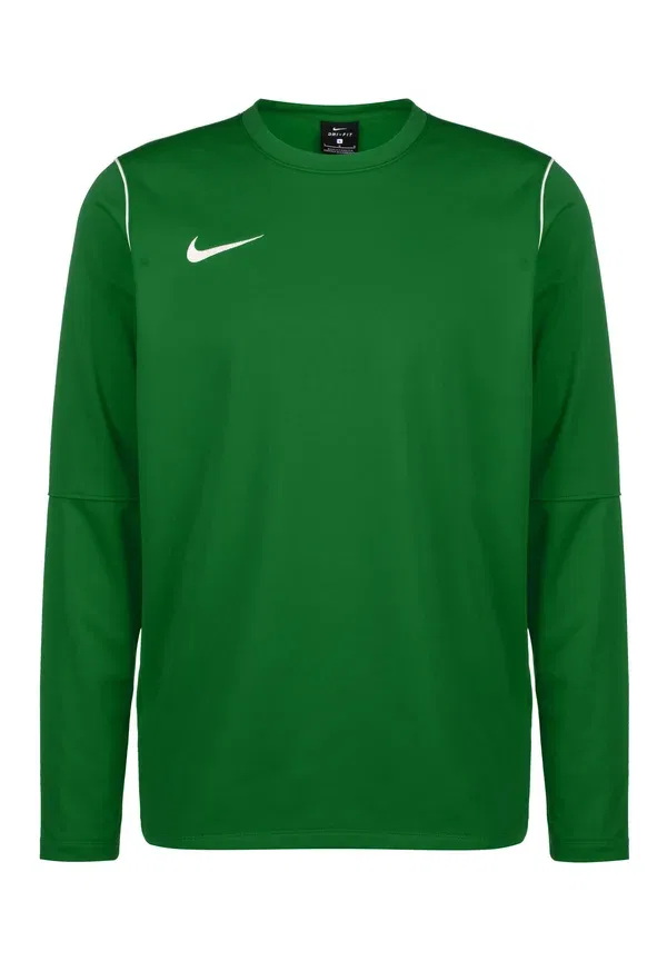 Футболка с длинным рукавом Nike Performance Park 20 Dry Crew, сосново-зеленый/белый