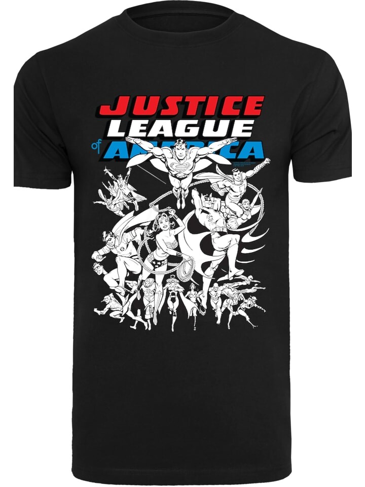 

Футболка F4NT4STIC DC Comics Justice League Superhelden, черный