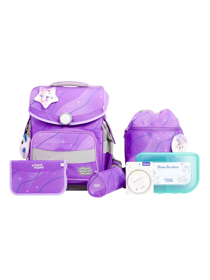 

SCHOOL-MOOD Школьный рюкзак Timeless Pro из 7 предметов, цвет Pegasus