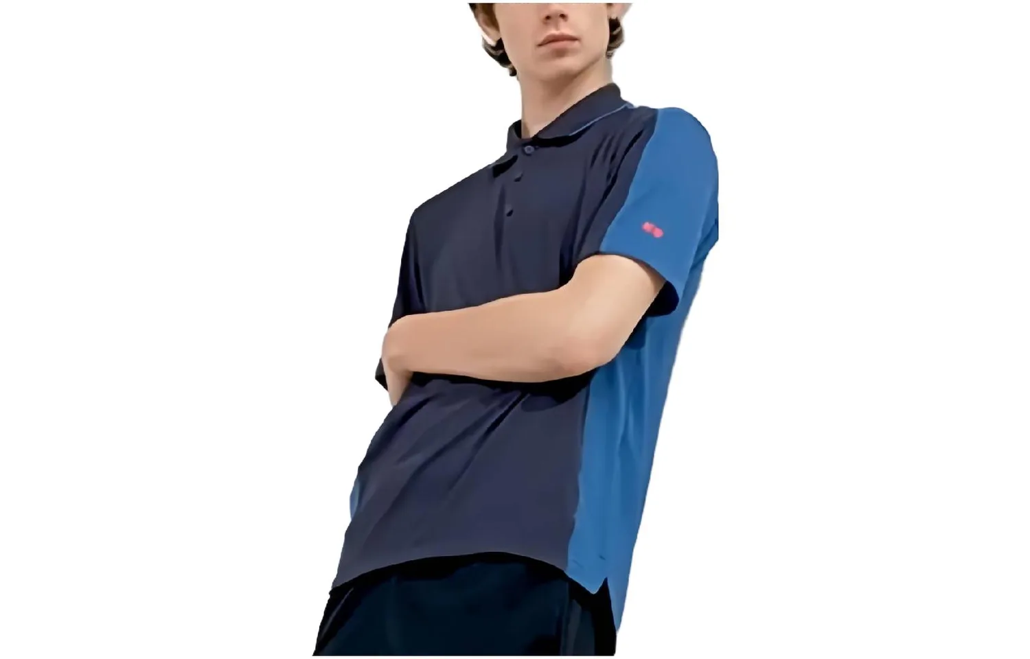 UNIQLO Поло для мужчин в темно-синем цвете