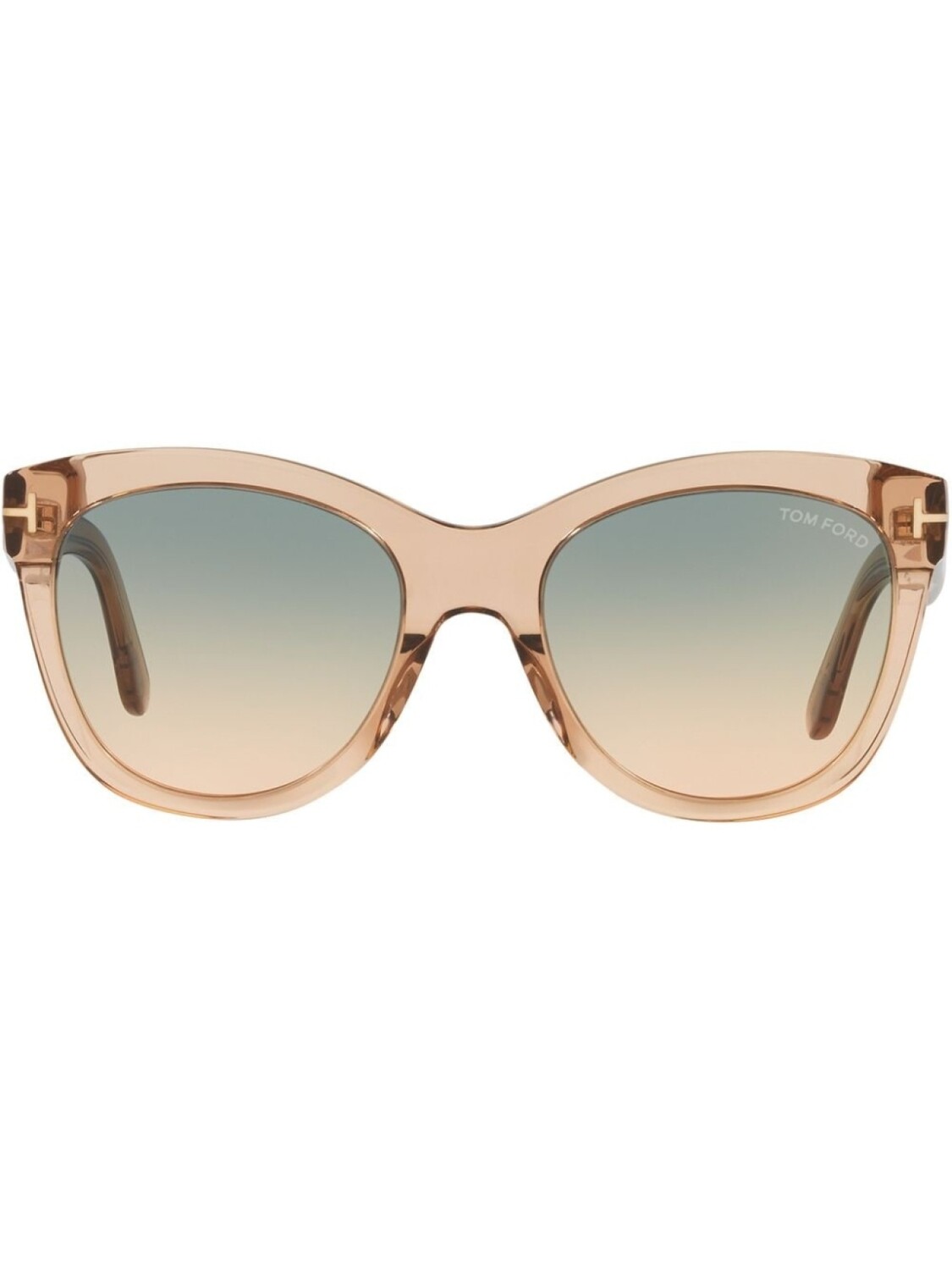 

Солнцезащитные очки с эффектом градиента TOM FORD Eyewear, коричневый