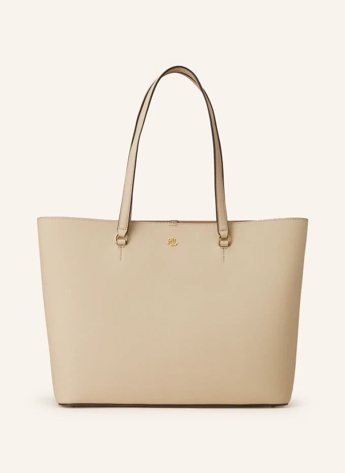 

Шоппер karly large Lauren Ralph Lauren, бежевый