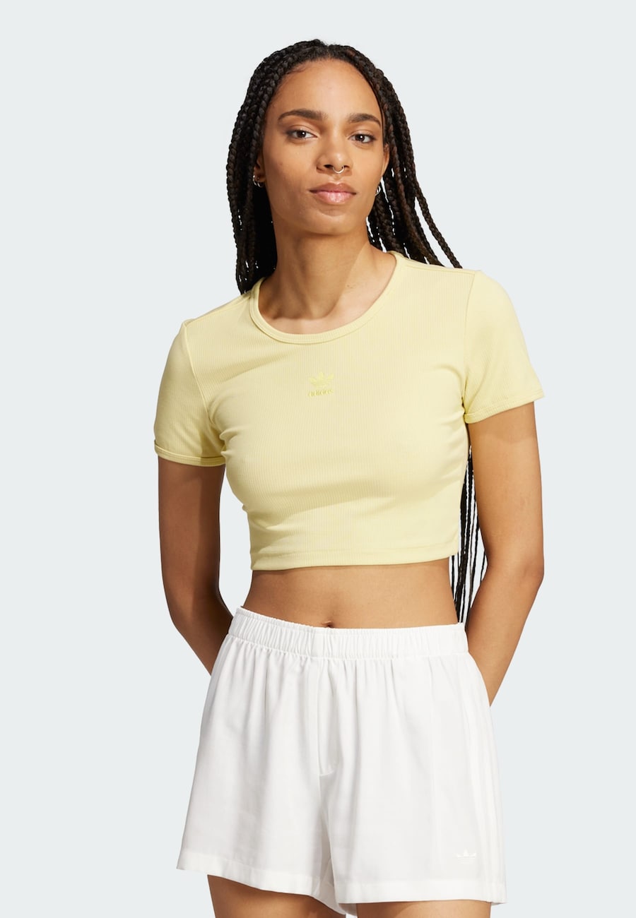 Рубашка ADIDAS ORIGINALS Essentials, светло-желтый — фото 2
