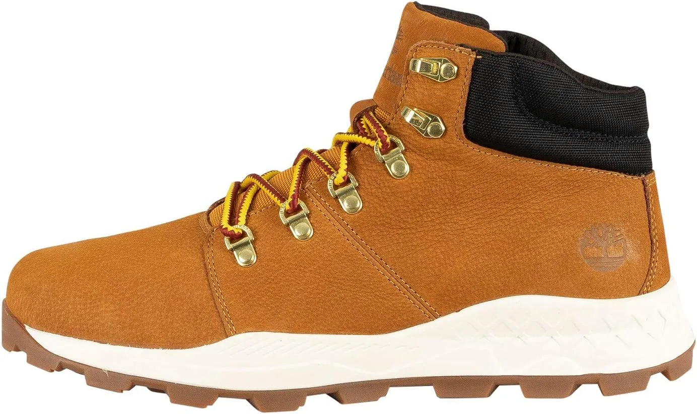 Мужские кожаные ботинки Timberland Bradstreet Sensorflex, коричневый — фото 3