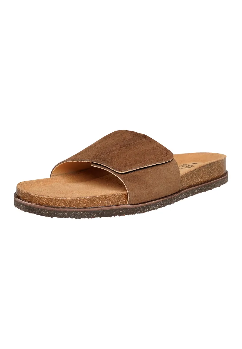 Сандалии Henry Stevens "Drew ERS casual Shoes", мужские сандалии ручной работы, кожаные туфли-тапочки, коричневый — фото 2