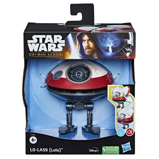 

Hasbro, Интерактивная игрушка, Звездные войны: Оби-Ван Кеноби Ло-Ла59 (Лола) 13 см