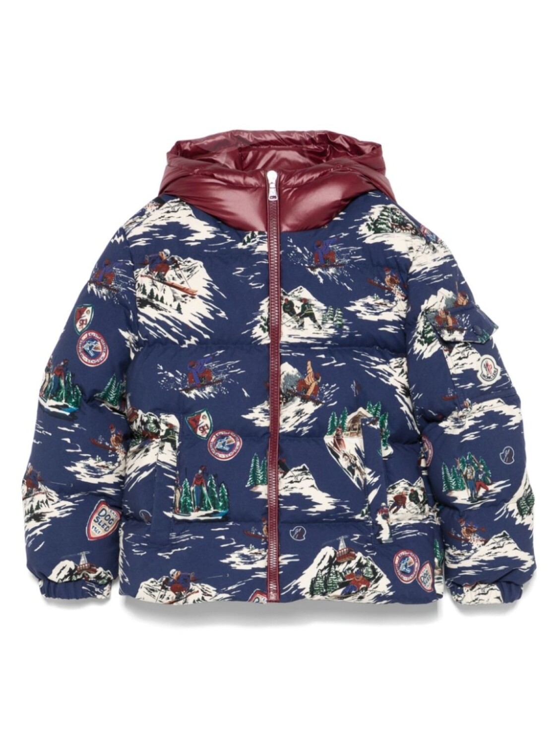 

Куртка Зигфрида Moncler Enfant, синий