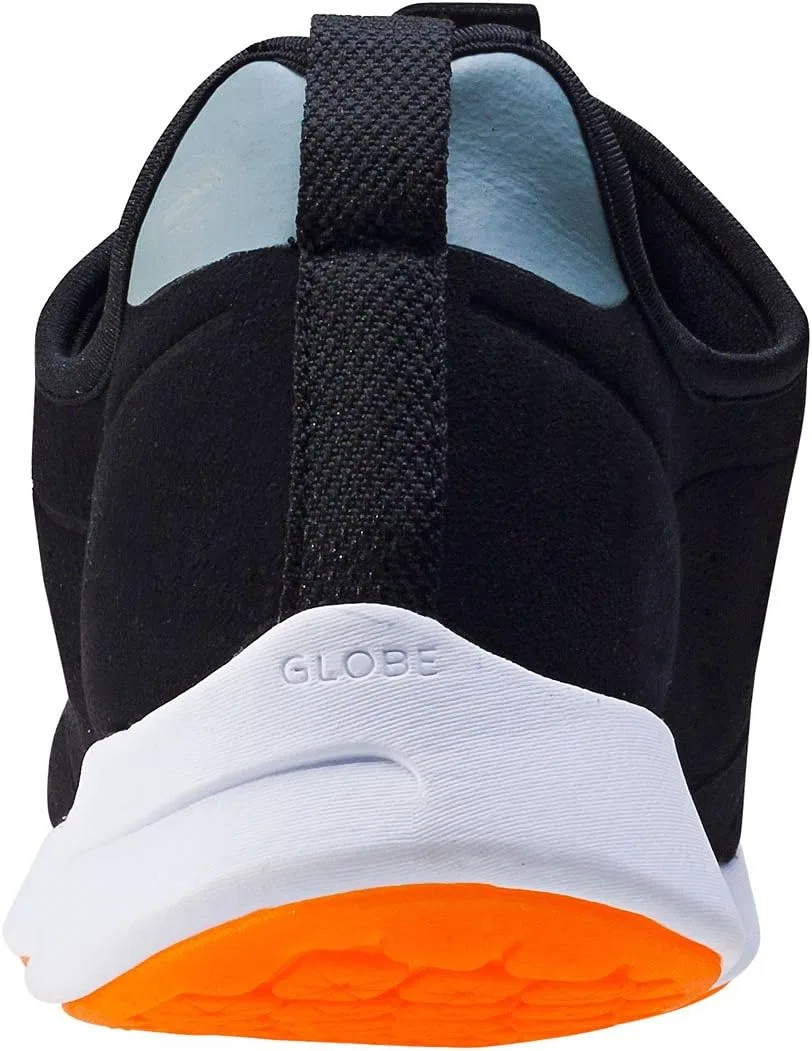 Мужские низкие кроссовки Globe Dart LYT, Black / Grey / Orange — фото 4