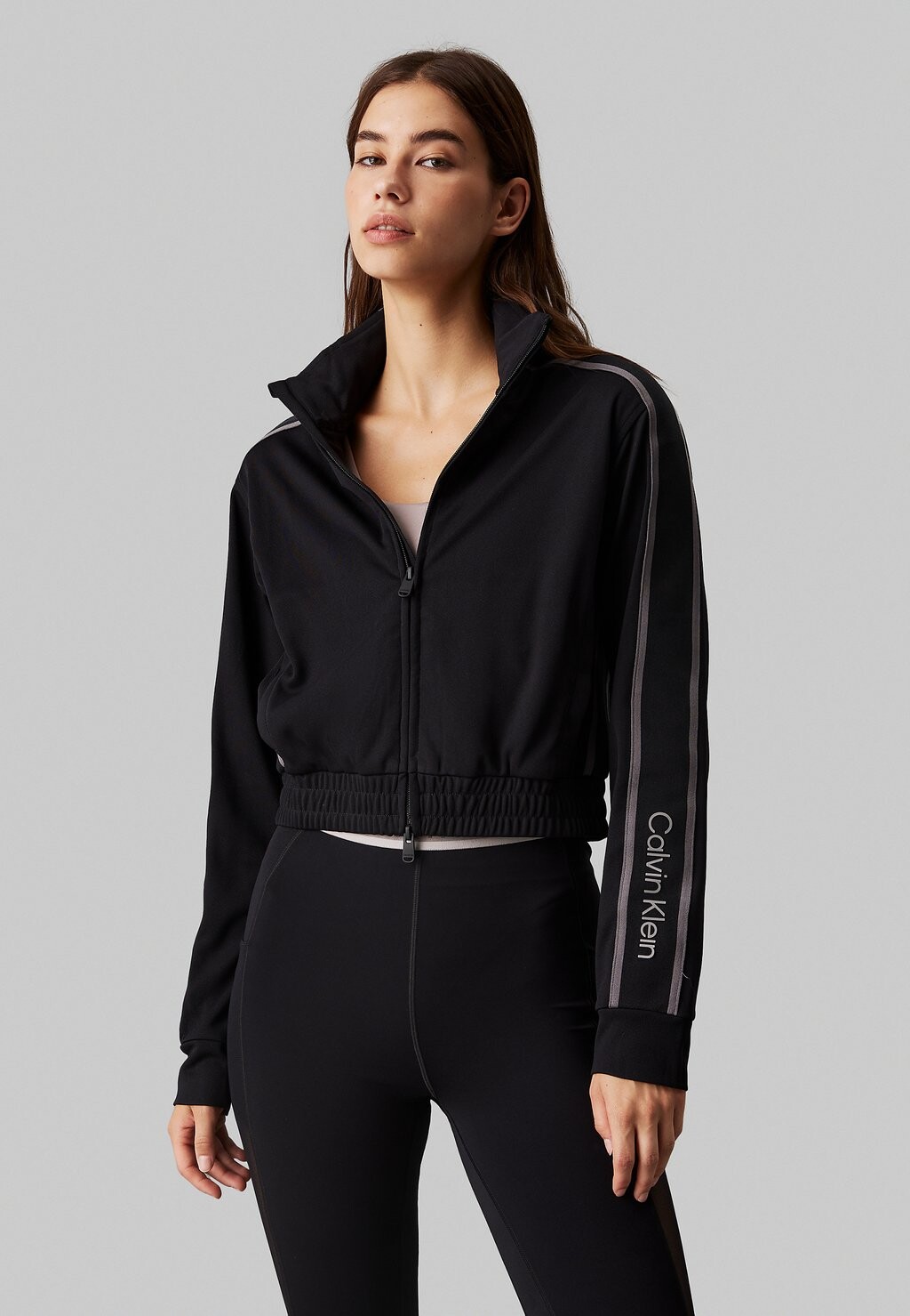 

Тренировочная куртка ZIP UP Calvin Klein, черный