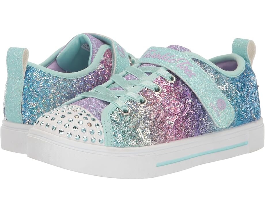 

Кроссовки SKECHERS KIDS Twinkle Sparks - Sequin Flash 314776N, цвет Light Blue/Multi