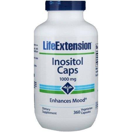 

Инозитол 1000 мг (360 капсул) Life Extension