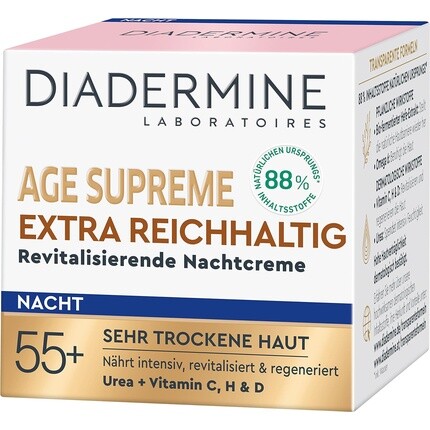 

DIADERMINE Age Supreme Extra Rich восстанавливающий ночной крем 50 мл