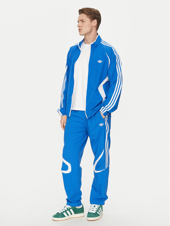 Толстовка обычного кроя adicolor Teamgeist JP1117 Adidas, синий — фото 2