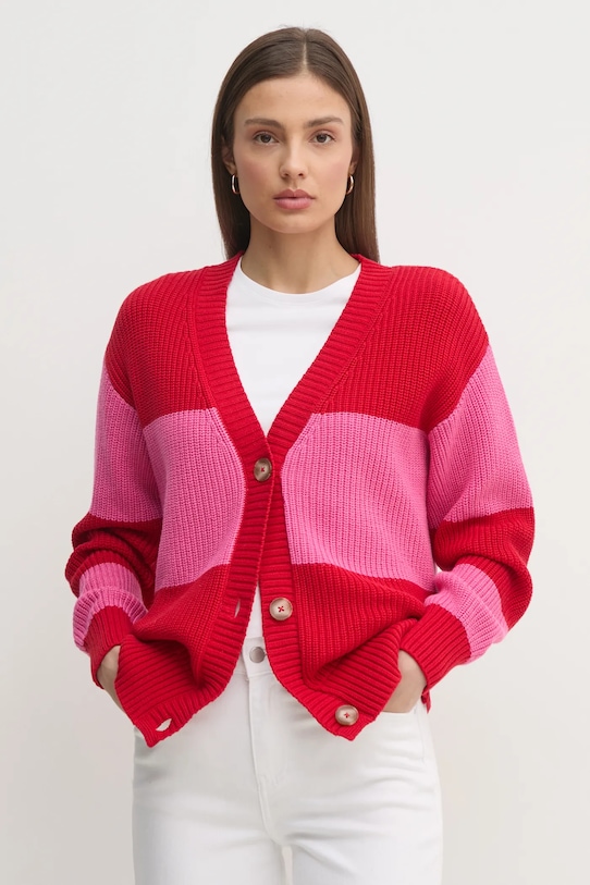 

Хлопковый свитер United Colors Of Benetton, фиолетовый