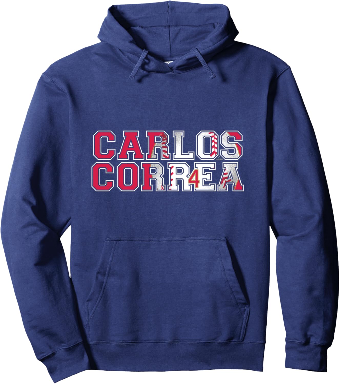 

Толстовка с изображением Карлоса Корреа, игрока бейсбольной команды Миннесоты, синяя, MLBPA Ryno Sports, Синий, Толстовка с изображением Карлоса Корреа, игрока бейсбольной команды Миннесоты, синяя, MLBPA Ryno Sports
