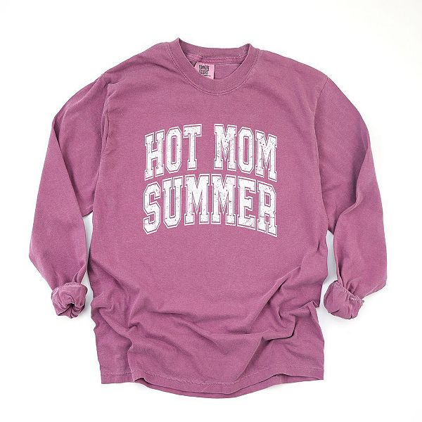 

Футболка с длинным рукавом Hot mom summer garment dyed Simply Sage Market, Berry, Зеленый, Футболка с длинным рукавом Hot mom summer garment dyed Simply Sage Market, Berry