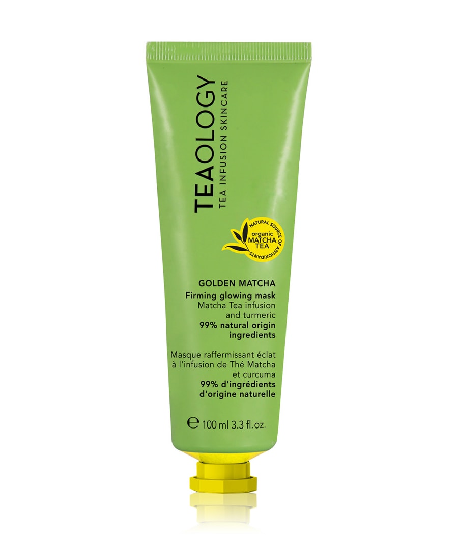 

Медицинская маска TEAOLOGY Golden Matcha Firming Glowing Mask, 100 ml