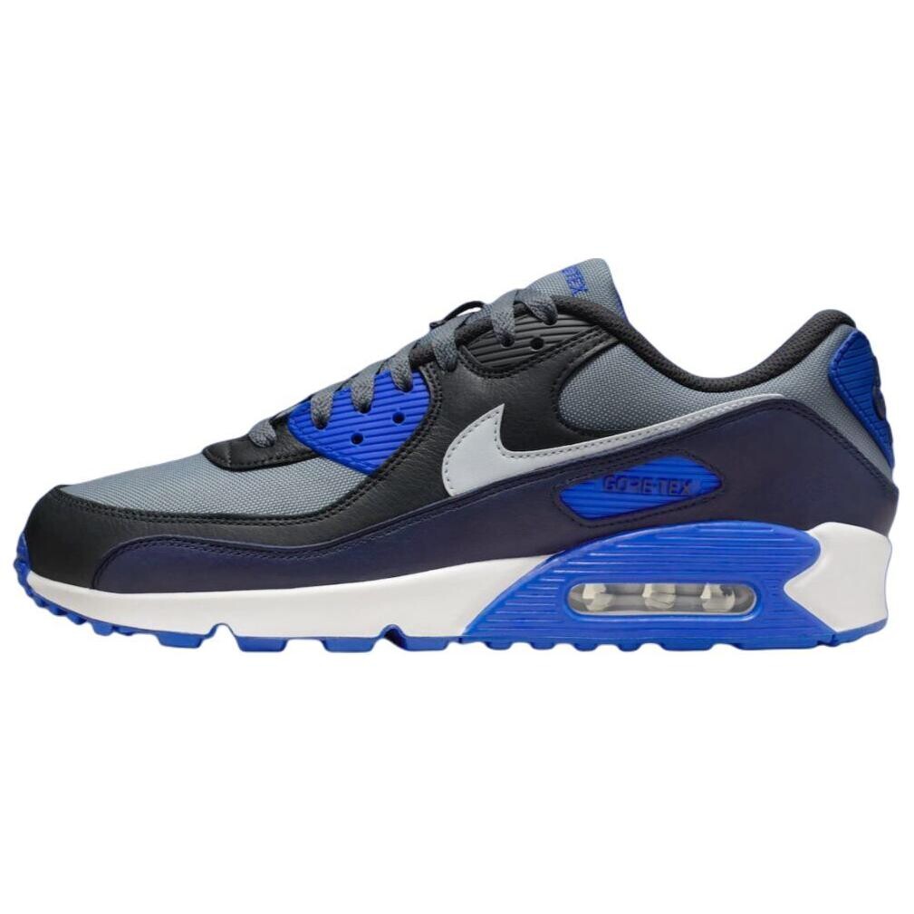 

Кроссовки мужские Air Max 90 Lifestyle Shoes Men Low-Top Gray/Blue Nike