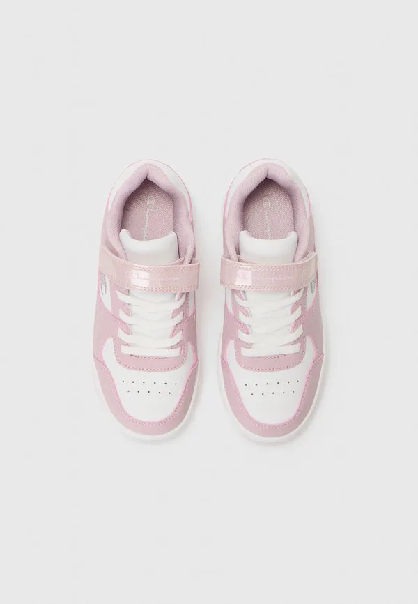 Низкие кроссовки унисекс rd18 Champion, Off-White/Pink — фото 4