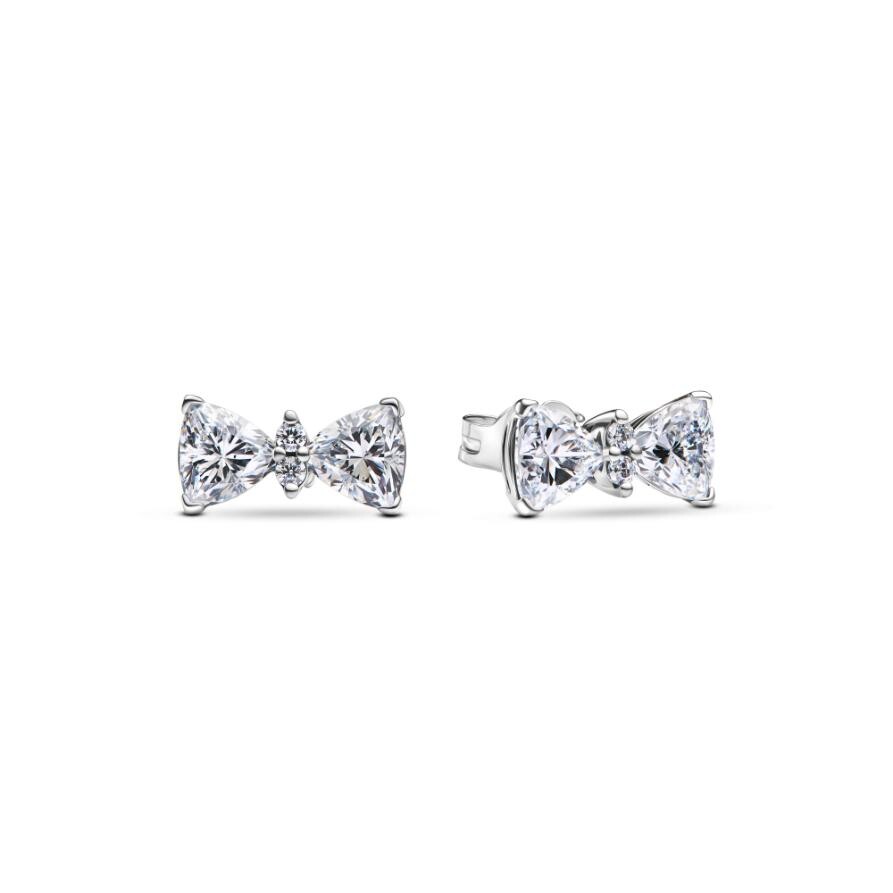 

Серьги Sparkling Bow Stud Pandora, стерлинговое серебро
