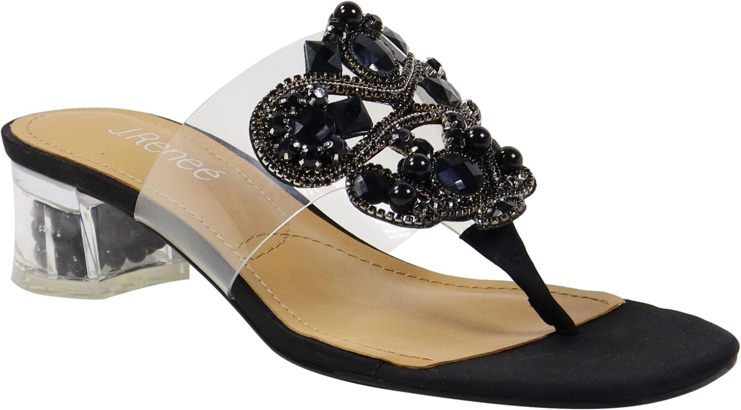 

Туфли J. Renee Maribela, цвет Clear/Black