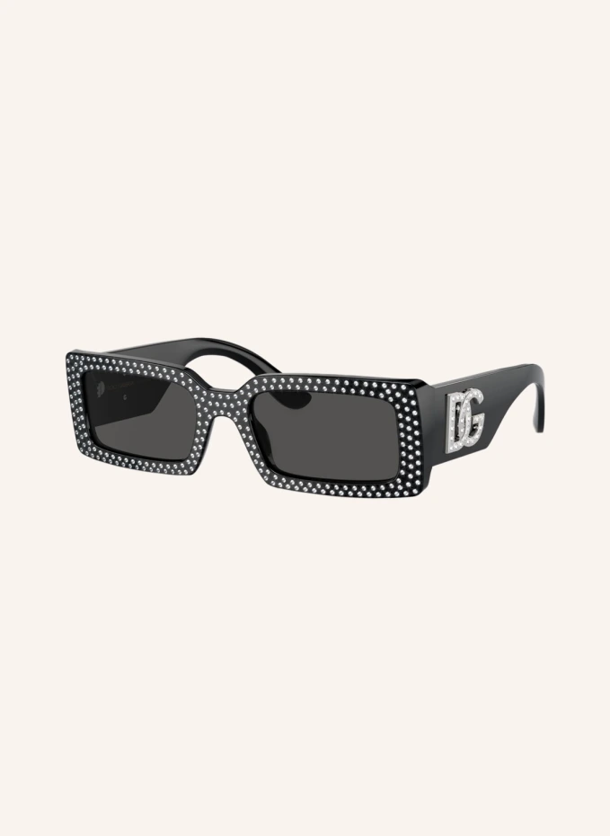 

Солнцезащитные очки dg4447b с драгоценными камнями Dolce & Gabbana, черный