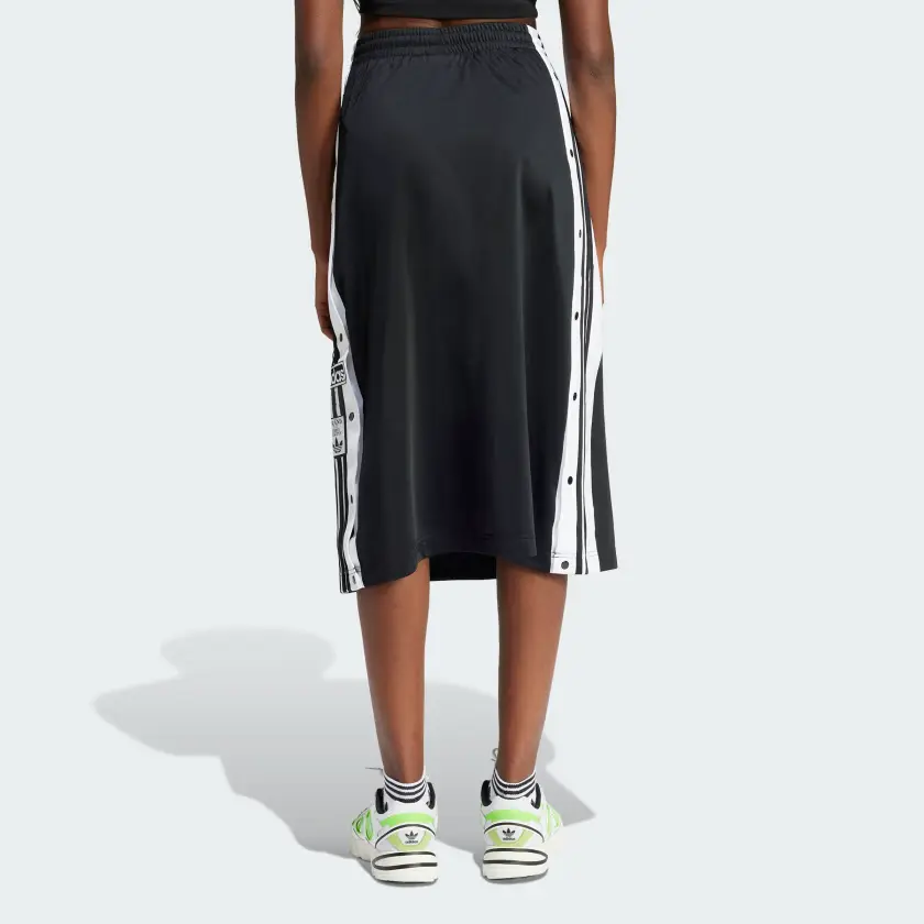 Adidas Originals Женская повседневная длинная юбка, цвет Black — фото 3